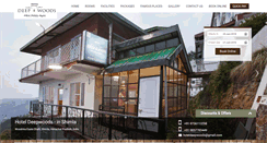 Desktop Screenshot of hoteldeepwoods.com